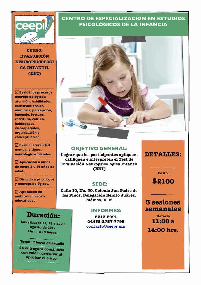 Curso neuropsicologia